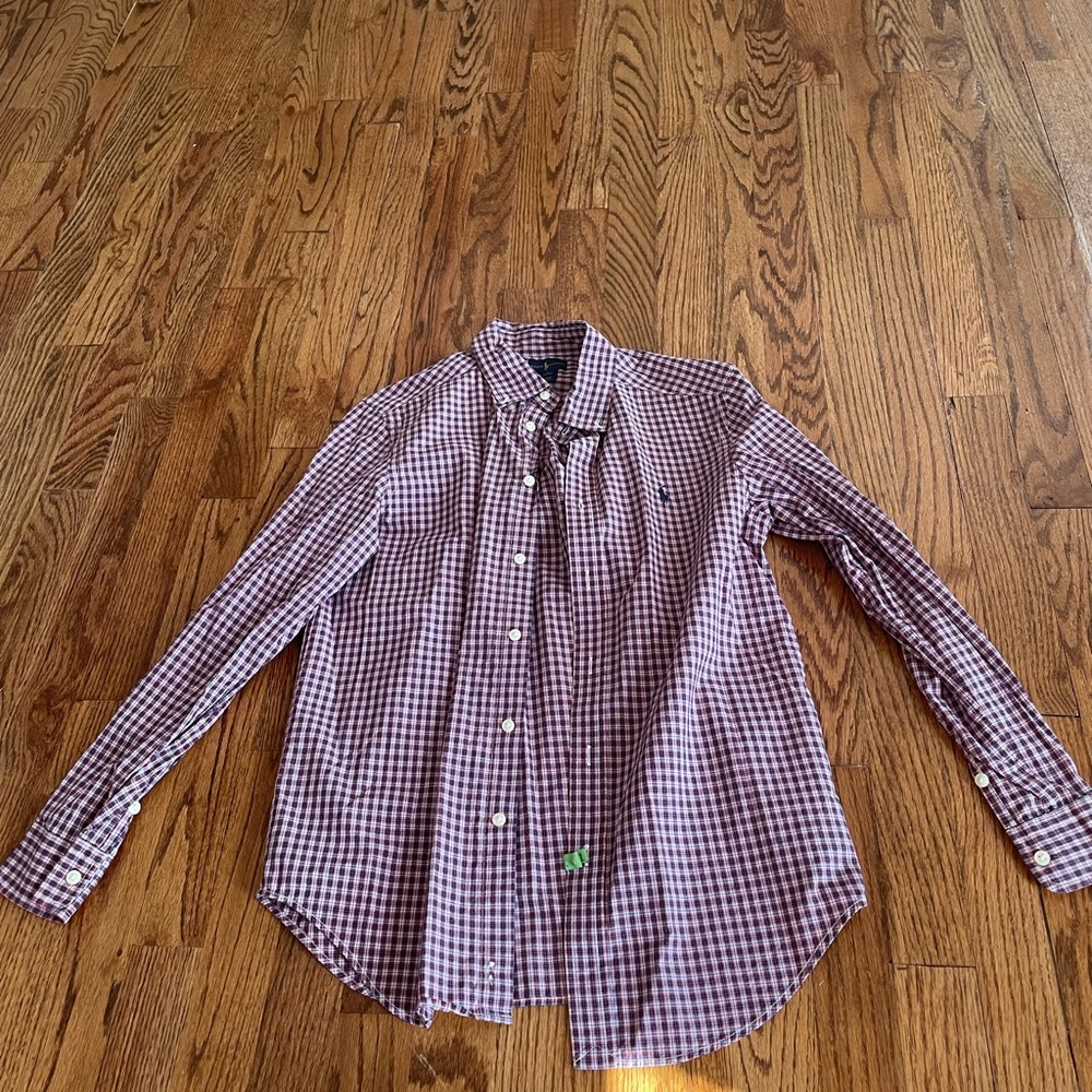 Boys button down shirt